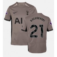 Pánský Fotbalový dres Tottenham Hotspur Dejan Kulusevski #21 2023-24 Třetí Krátký Rukáv
